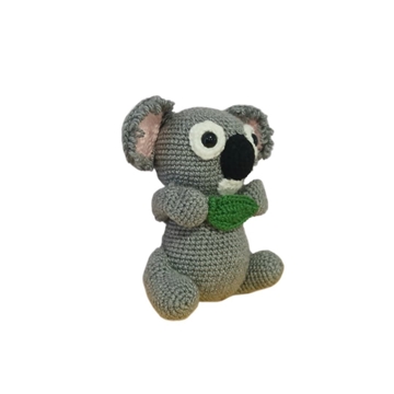 Peluche koala hecho a mano a ganchillo (amigurumi). - Imagen 2
