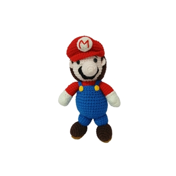 Peluche mario bross hecho a mano a ganchillo (amigurumi). - Imagen 1