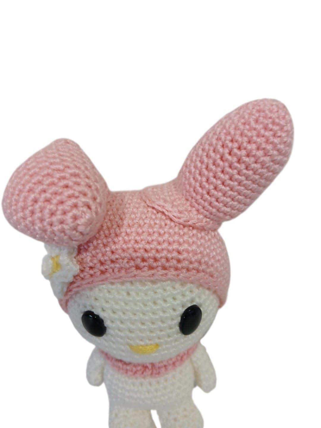 Peluche Melody hecha a mano a ganchillo (amigurumi). - Imagen 4