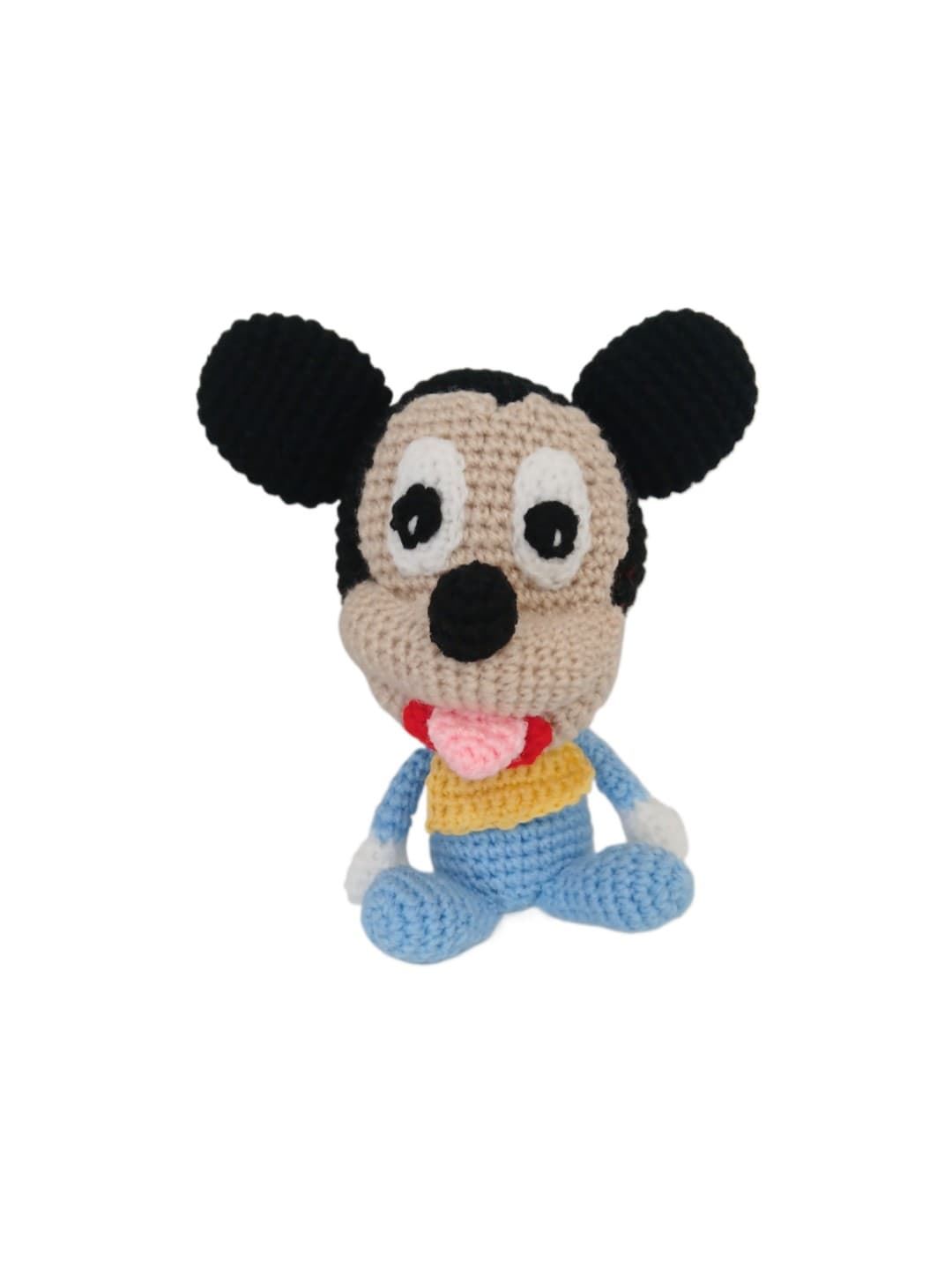 Peluche mickey looney tunes hecho a mano a ganchillo (amigurumi). - Imagen 1