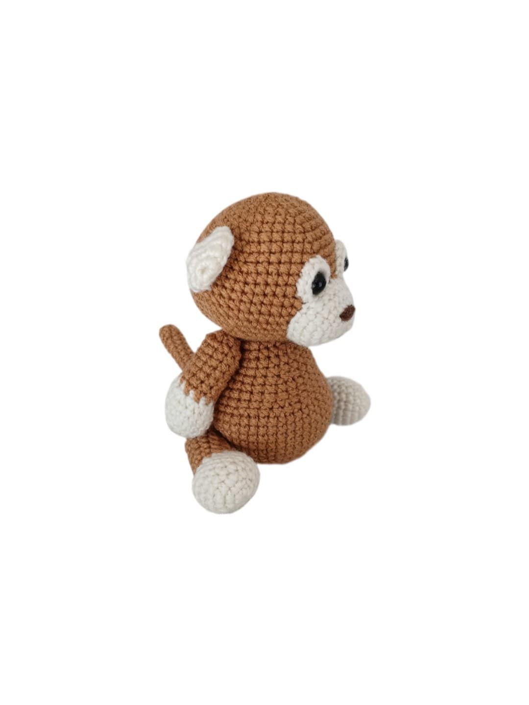 Peluche mono hecho a mano a ganchillo (amigurumi) - Imagen 3