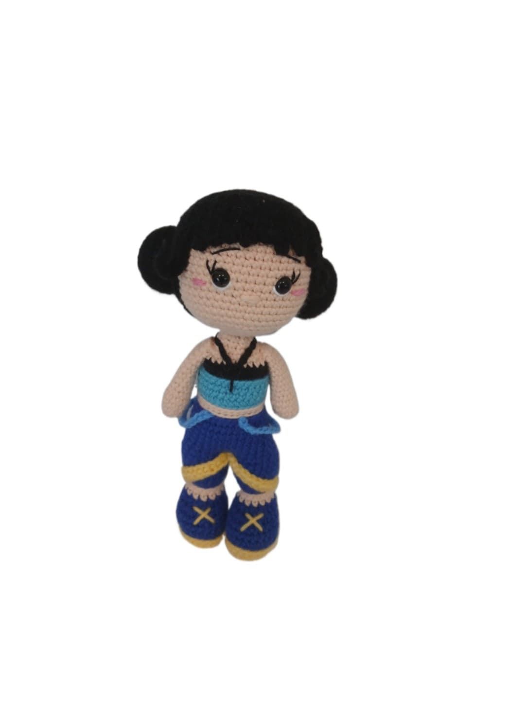 Peluche muñeca de las guerreras k- pop hecho a mano a ganchillo (amigurumi). - Imagen 1