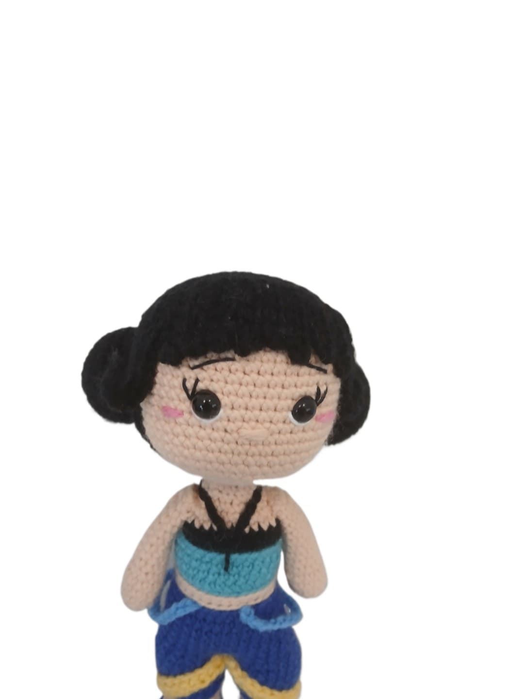 Peluche muñeca de las guerreras k- pop hecho a mano a ganchillo (amigurumi). - Imagen 4
