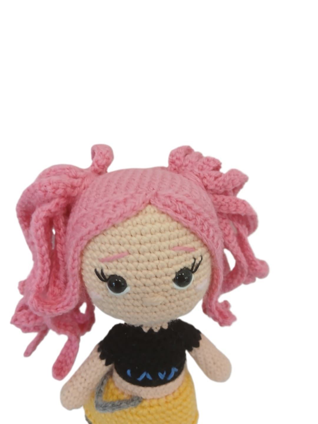 Peluche muñeca de las guerreras k- pop hecho a mano a ganchillo (amigurumi). - Imagen 4
