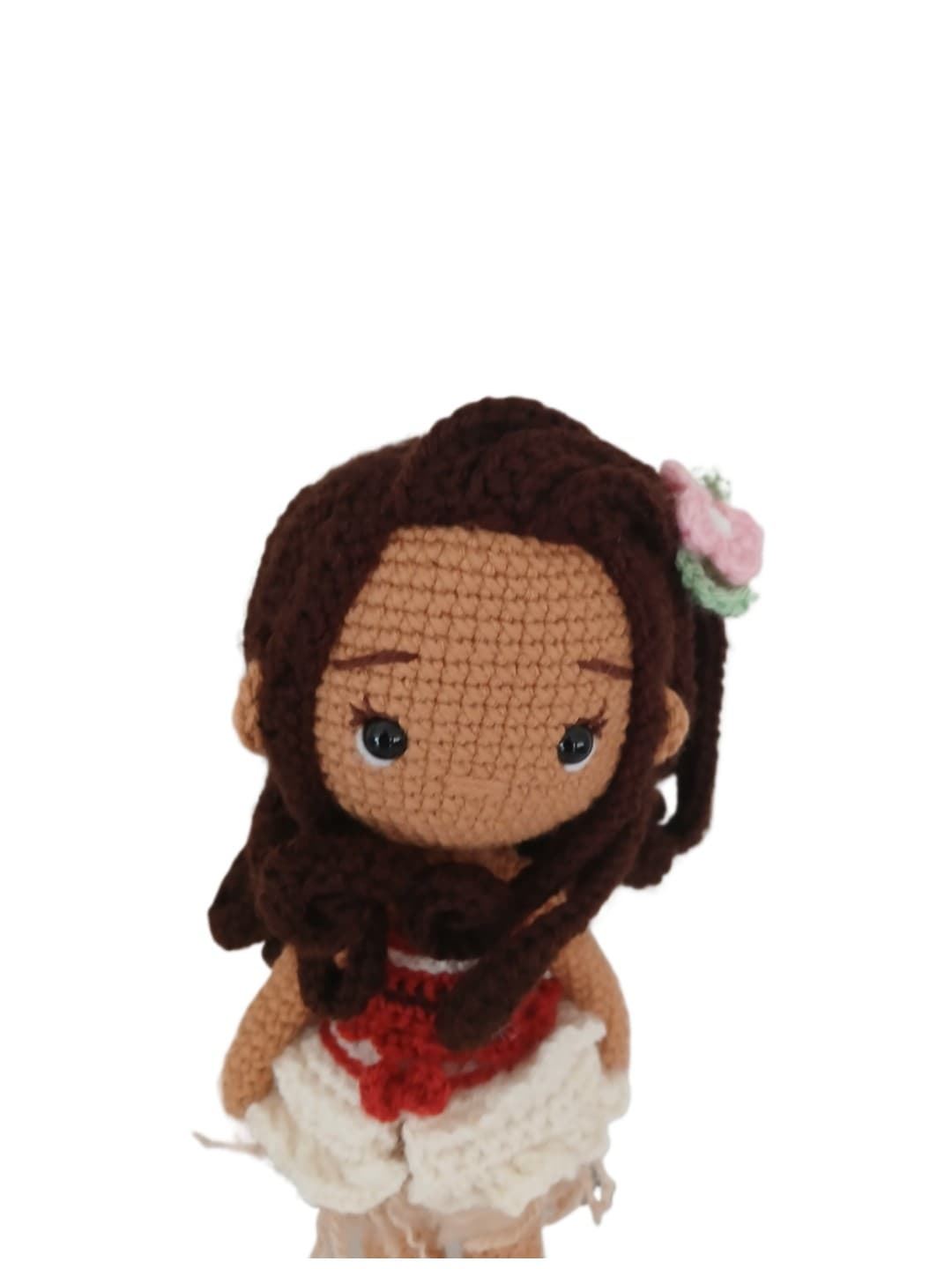 Peluche muñeca merida princesa disney hecha a mano a ganchillo (amigurumi). - Imagen 4