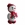 Peluche muñeco nieve navideño hecha a mano a ganchillo (amigurumi). - Imagen 2