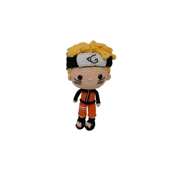 Peluche naruto hecho a mano a ganchillo (amigurumi). - Imagen 1