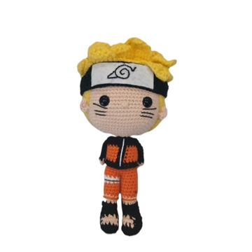 Peluche naruto hecho a mano a ganchillo (amigurumi). - Imagen 1