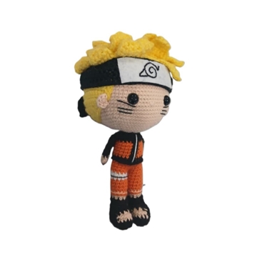 Peluche naruto hecho a mano a ganchillo (amigurumi). - Imagen 2