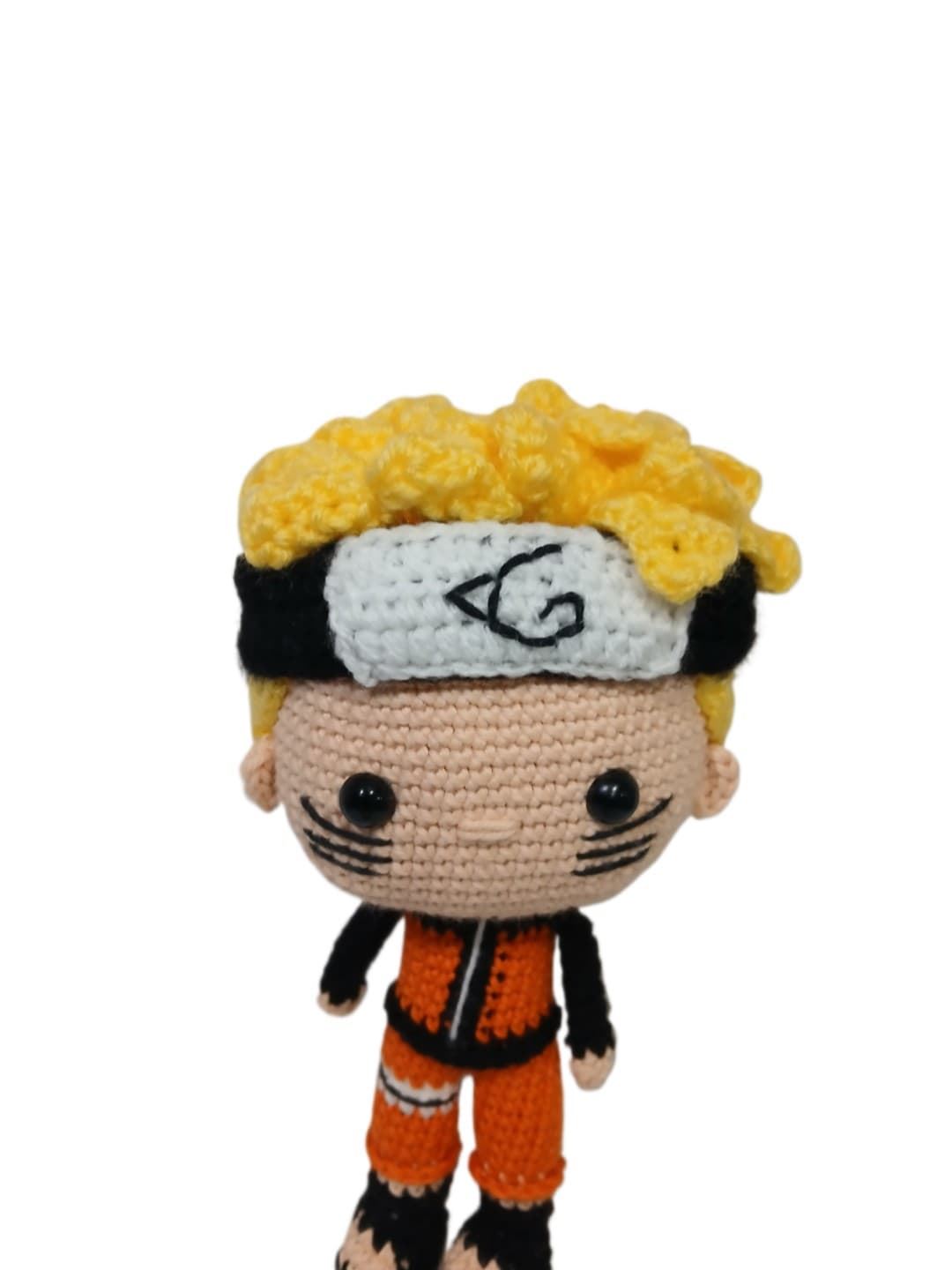 Peluche naruto hecho a mano a ganchillo (amigurumi). - Imagen 4