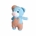 Peluche oso azul con pantalón hecho a mano a ganchillo (amigurumi). - Imagen 2