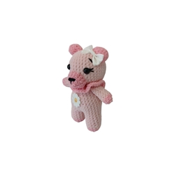 Peluche oso hecho a mano a ganchillo (amigurumi). - Imagen 2