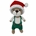 Peluche oso navideño-navidad hecho a mano a ganchillo (amigurumi). - Imagen 1
