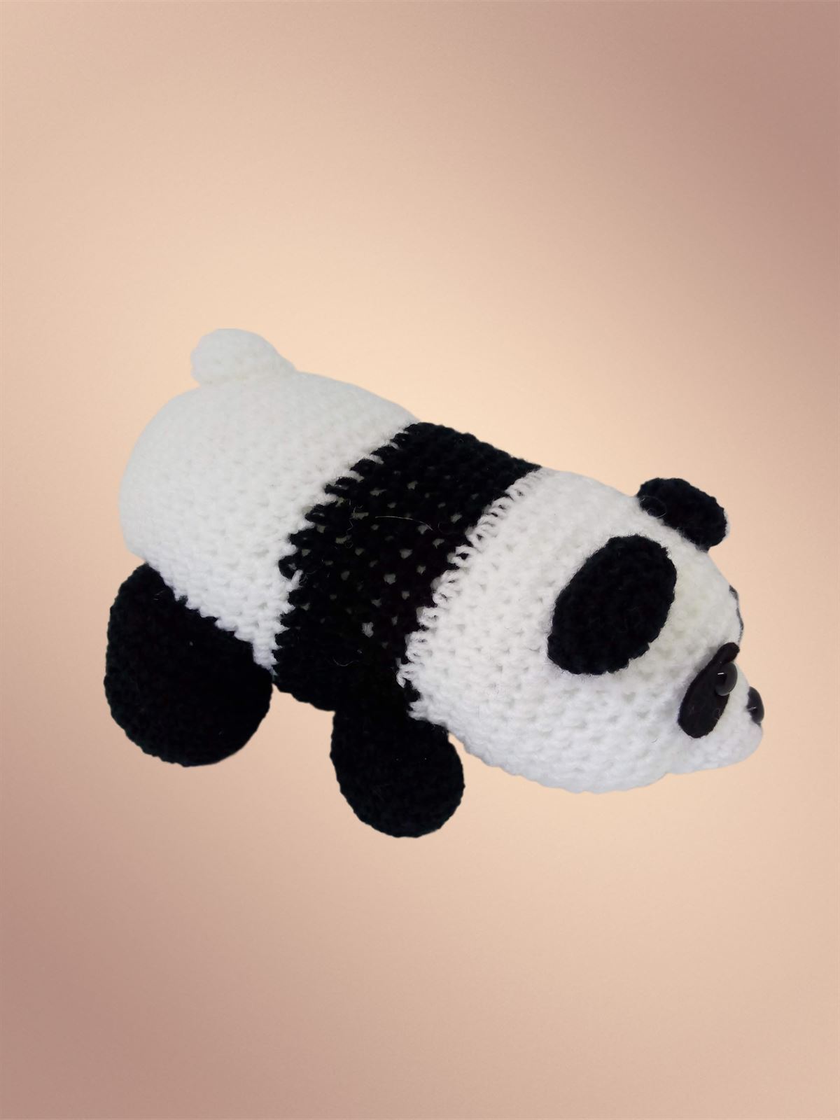 Peluche oso panda amigurumi - Imagen 2