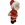 Peluche papá noel navideño amigurumi - Imagen 2
