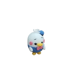 Peluche pato donald hecho a mano a ganchillo (amigurumi). - Imagen 2