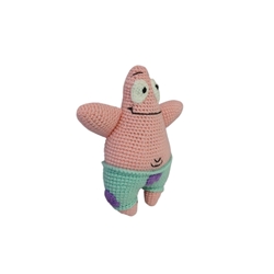 Peluche patricio bob esponja hecho a mano a ganchillo (amigurumi). - Imagen 2