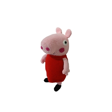 Peluche Peppa Pig amigurumi - Imagen 1