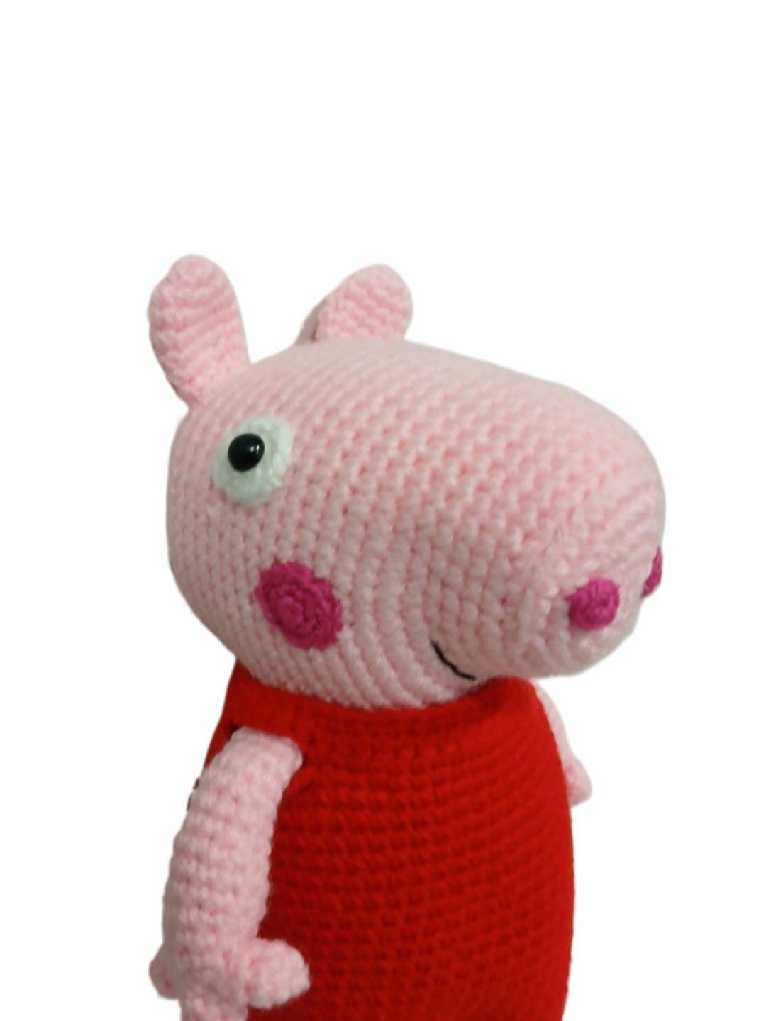 Peluche Peppa Pig amigurumi - Imagen 4
