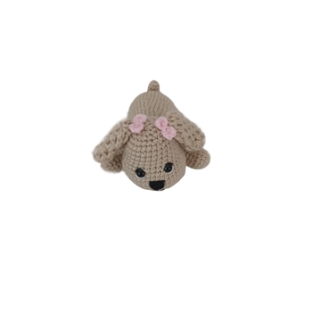 Peluche perro cocker hecho a mano a ganchillo (amigurumi). - Imagen 1