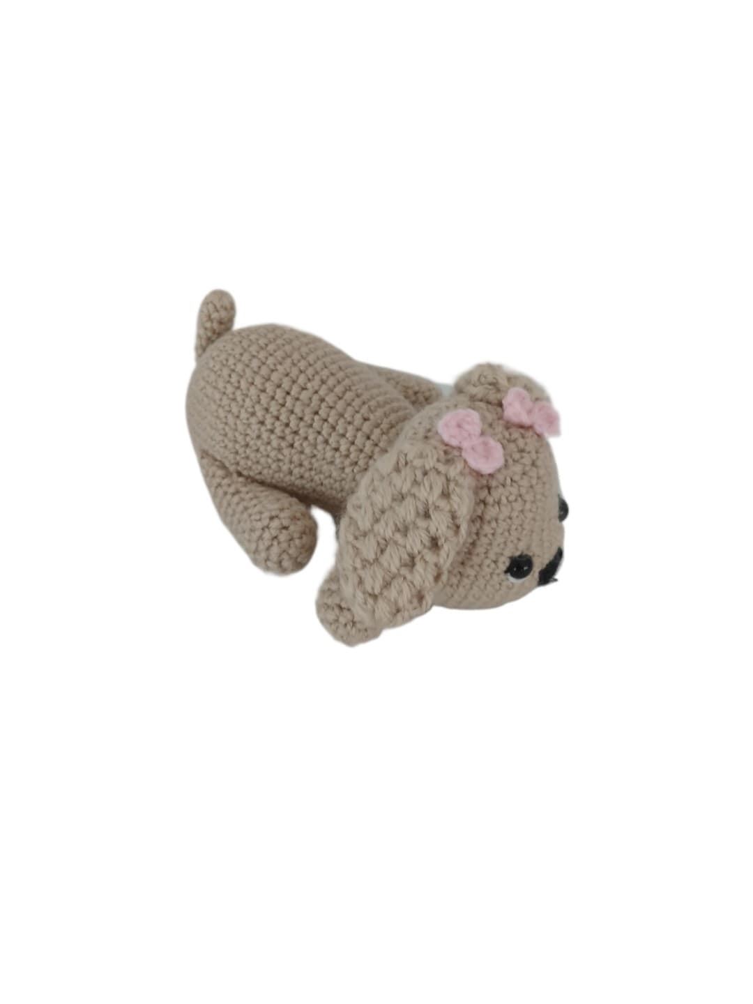 Peluche perro cocker hecho a mano a ganchillo (amigurumi). - Imagen 2