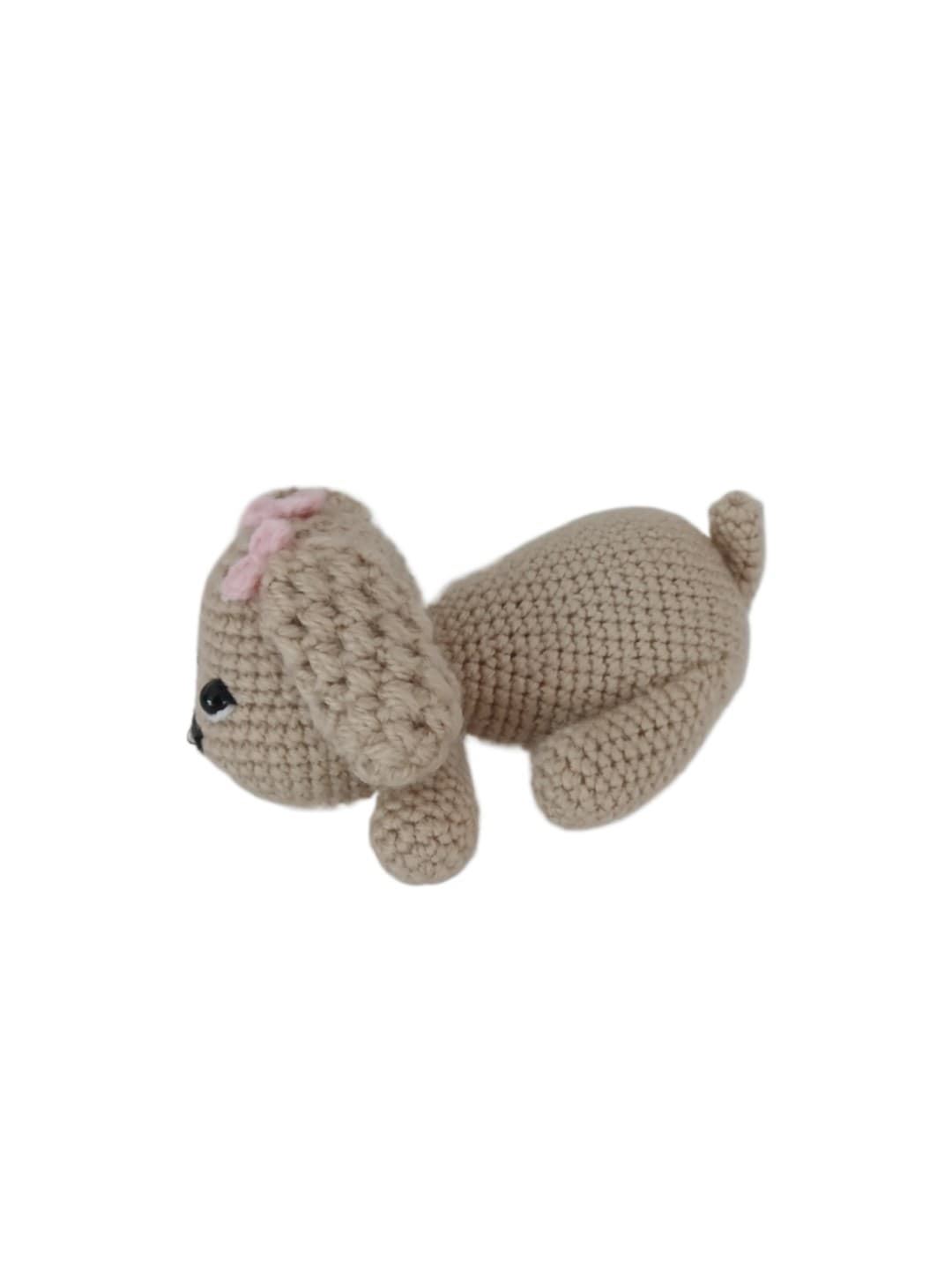 Peluche perro cocker hecho a mano a ganchillo (amigurumi). - Imagen 3