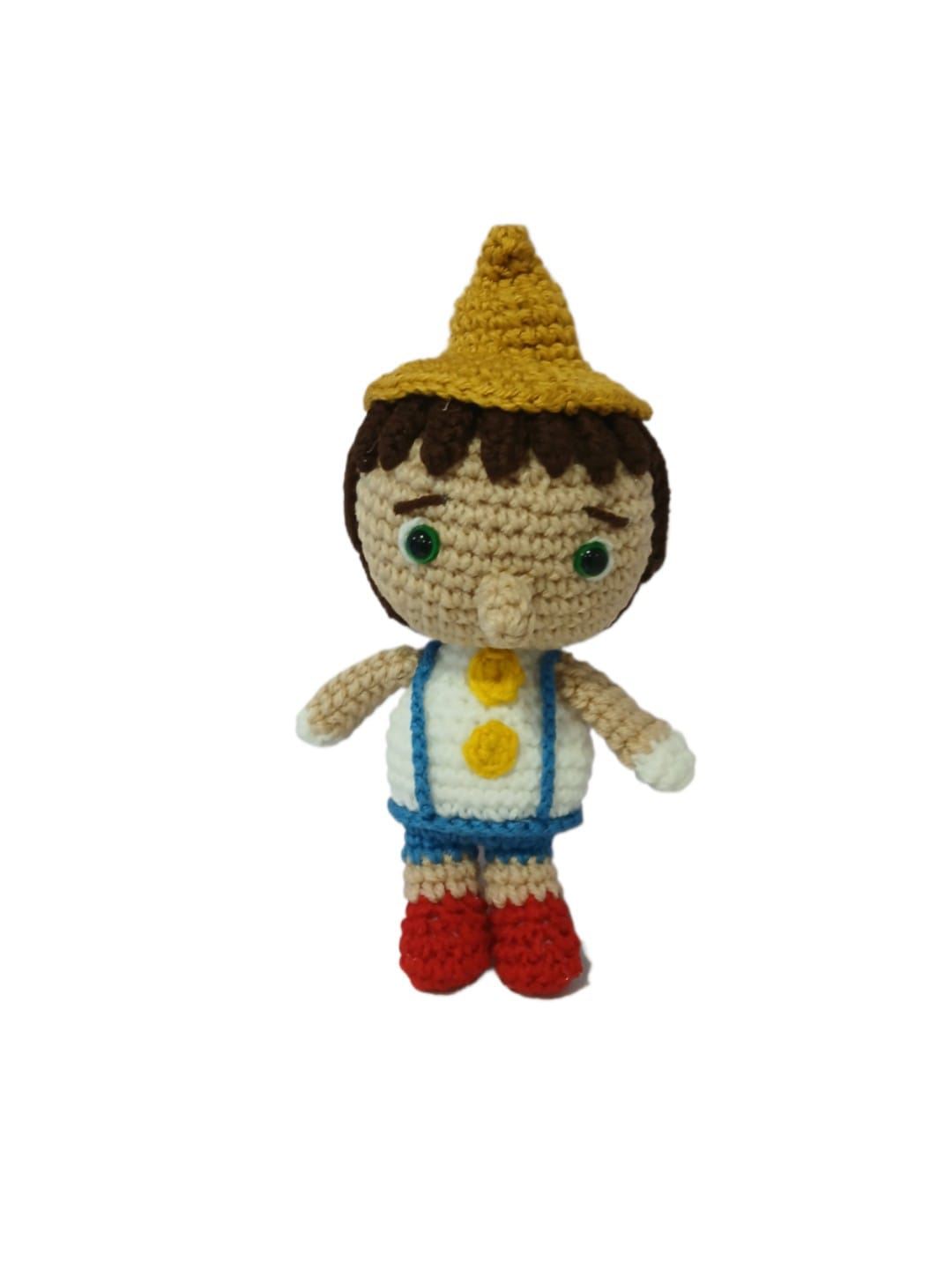 Peluche pinocho shrek hecho a mano a ganchillo (amigurumi). - Imagen 1