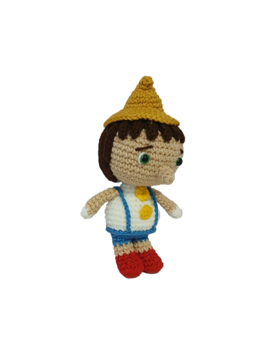 Peluche pinocho shrek hecho a mano a ganchillo (amigurumi). - Imagen 2