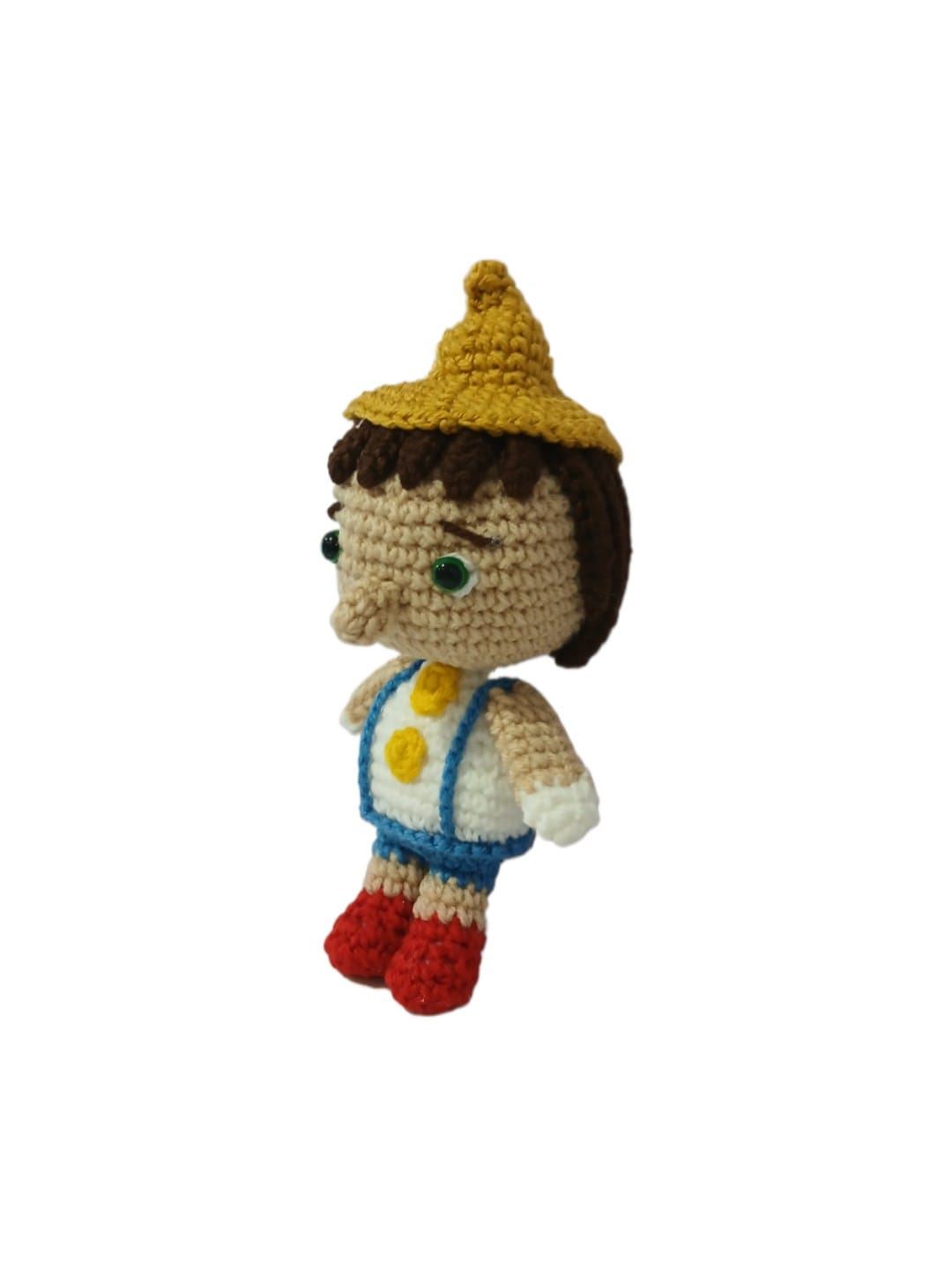 Peluche pinocho shrek hecho a mano a ganchillo (amigurumi). - Imagen 3