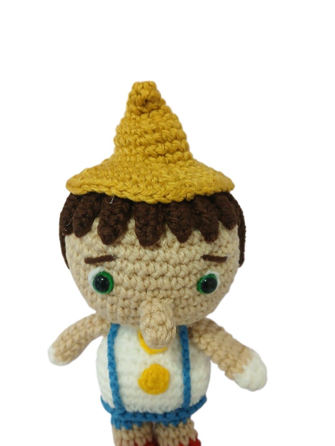 Peluche pinocho shrek hecho a mano a ganchillo (amigurumi). - Imagen 4