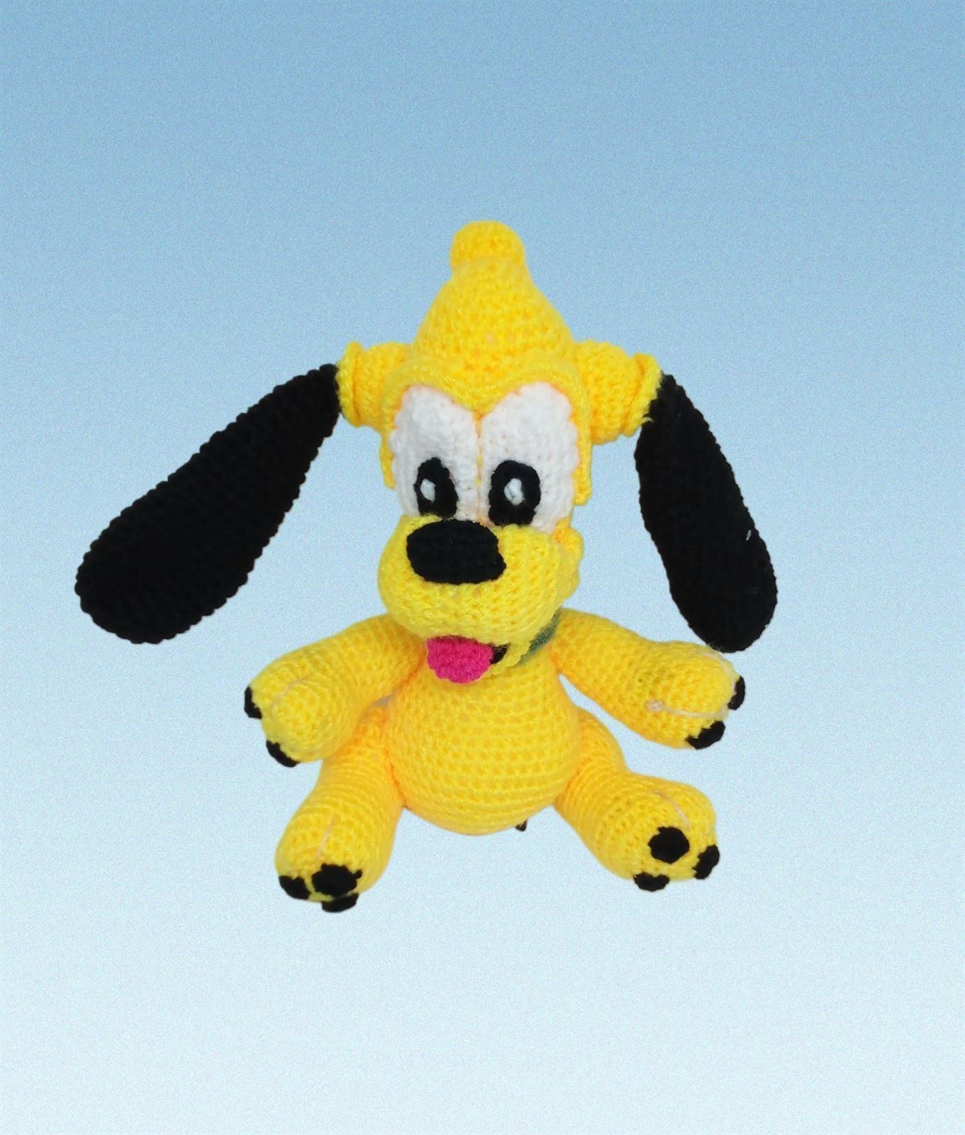 Peluche Pluto amigurumi - Imagen 1