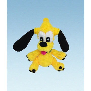 Peluche Pluto amigurumi - Imagen 1