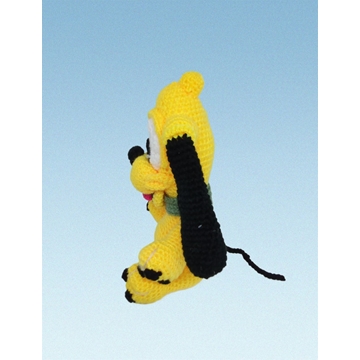 Peluche Pluto amigurumi - Imagen 2