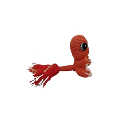 Peluche pokemon charmander hecho a mano a ganchillo (amigurumi). - Imagen 2