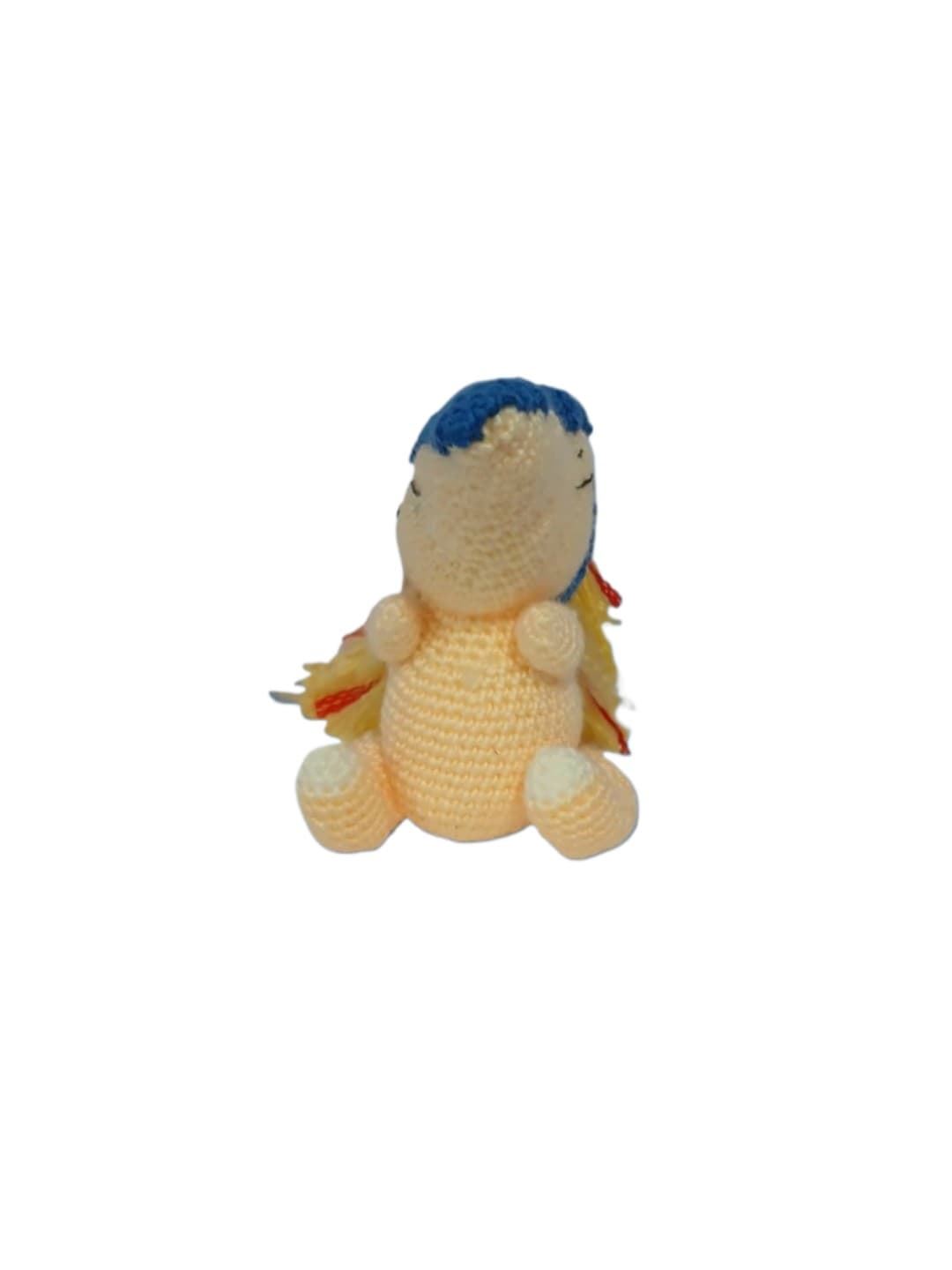 Peluche pokemon cyndaquil hecho a mano a ganchillo (amigurumi). - Imagen 2