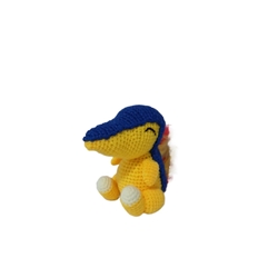 Peluche pokemon cyndaquil hecho a mano a ganchillo (amigurumi). - Imagen 1