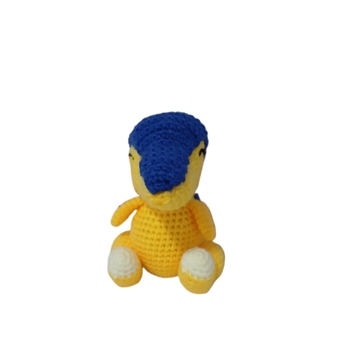 Peluche pokemon cyndaquil hecho a mano a ganchillo (amigurumi). - Imagen 2