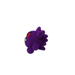 Peluche pokemon gengar hecho a mano a ganchillo (amigurumi). - Imagen 2