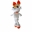 Peluche pokemon scorbunny hecho a mano a ganchillo (amigurumi). - Imagen 2