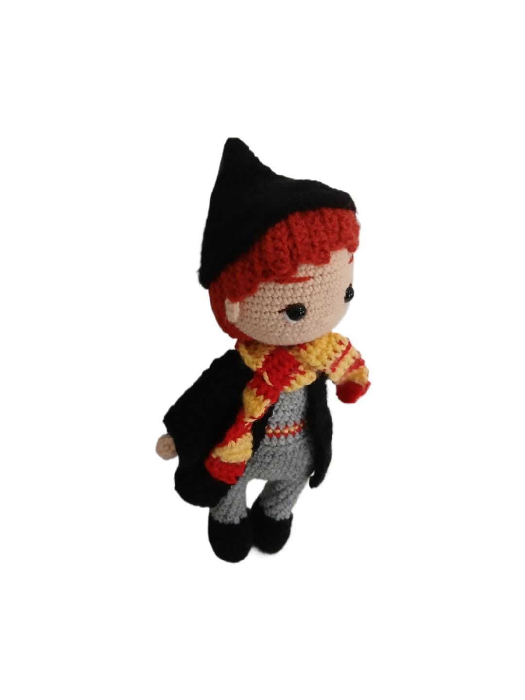 Peluche Ron Harry potter hecho a mano a ganchillo (amigurumi). - Imagen 2