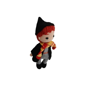 Peluche Ron Harry potter hecho a mano a ganchillo (amigurumi). - Imagen 2