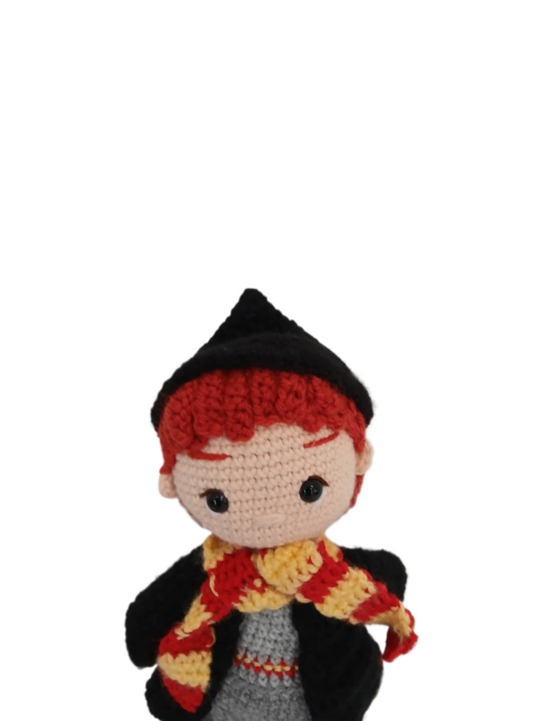 Peluche Ron Harry potter hecho a mano a ganchillo (amigurumi). - Imagen 4