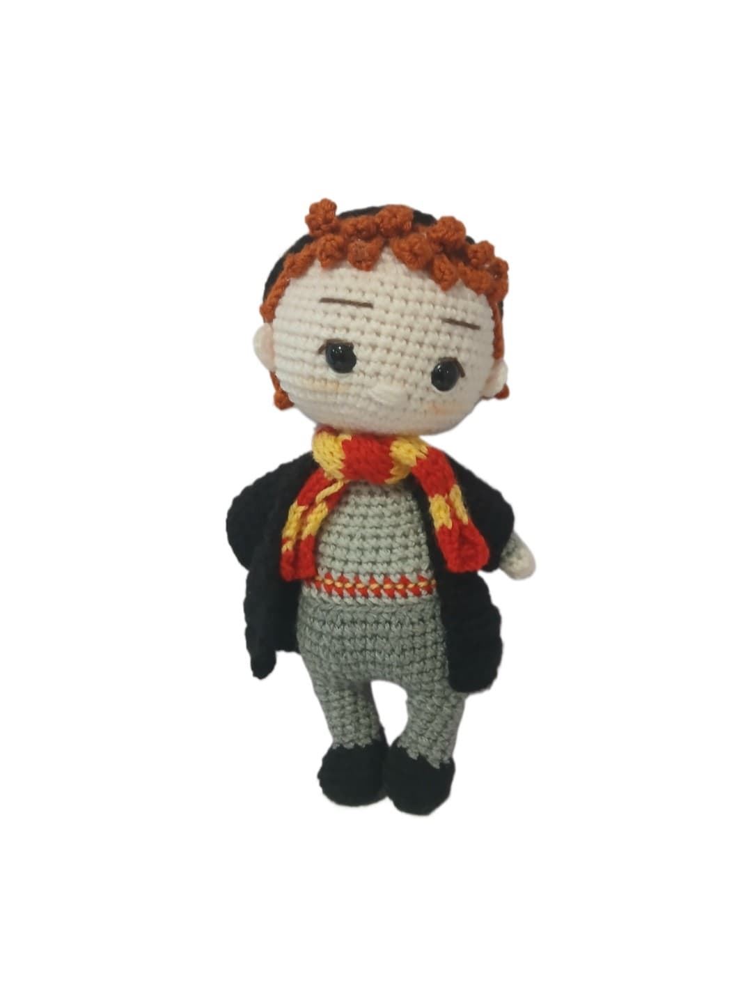 Peluche Ron Harry potter hecho a mano a ganchillo (amigurumi). - Imagen 5