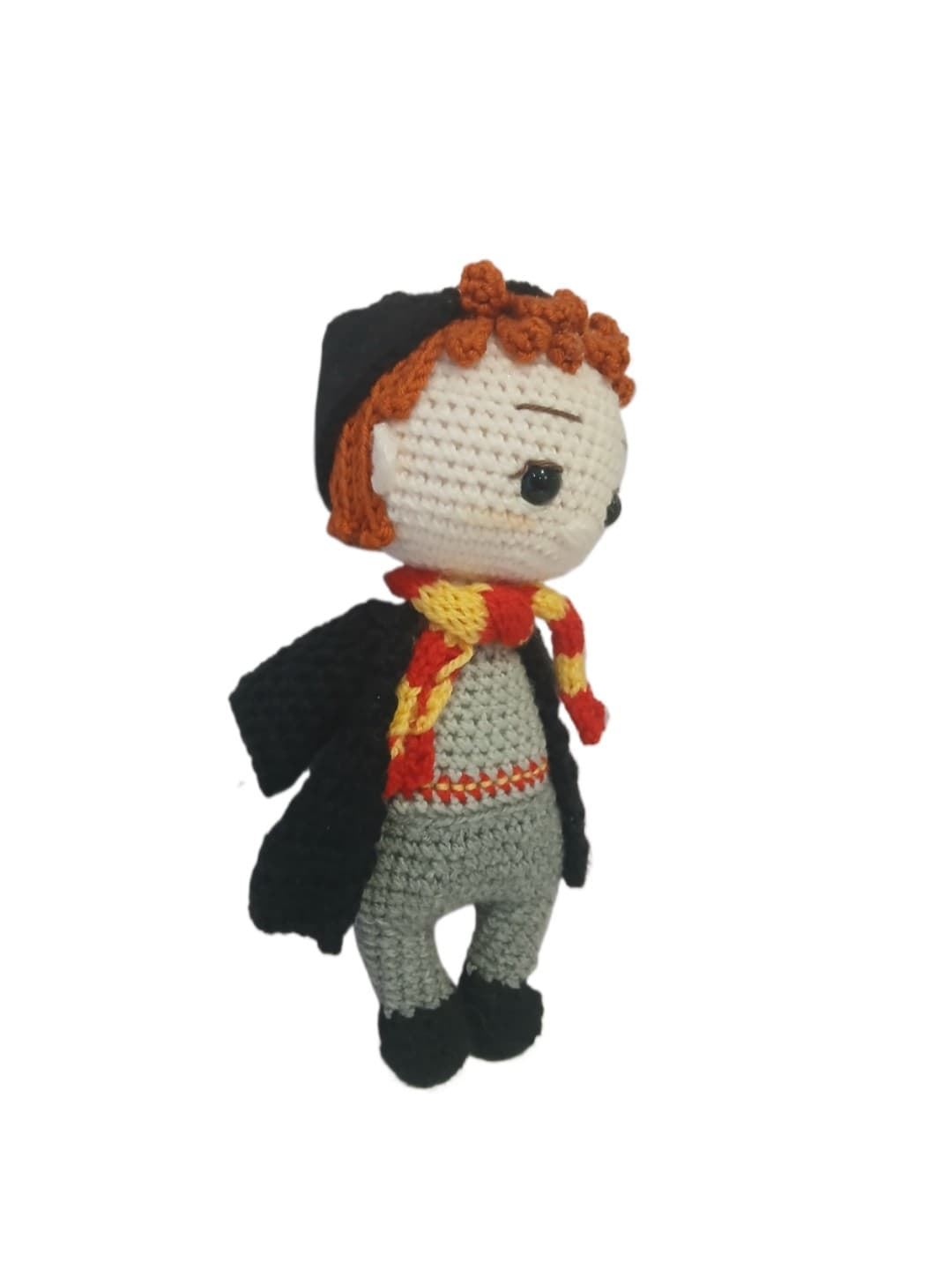 Peluche Ron Harry potter hecho a mano a ganchillo (amigurumi). - Imagen 6