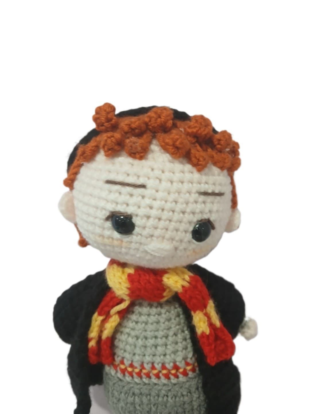 Peluche Ron Harry potter hecho a mano a ganchillo (amigurumi). - Imagen 8