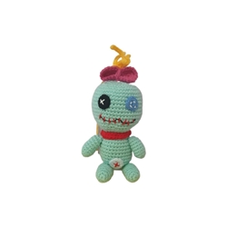 Peluche scrump trapos stitch hecho a mano a ganchillo (amigurumi). - Imagen 1