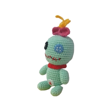 Peluche scrump trapos stitch hecho a mano a ganchillo (amigurumi). - Imagen 2