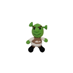 Peluche shrek hecho a mano a ganchillo (amigurumi). - Imagen 1