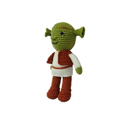 Peluche shrek hecho a mano a ganchillo (amigurumi). - Imagen 2