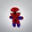 Peluche spiderman hecho a mano a ganchillo (amigurumi). - Imagen 1